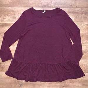 Pinkblush tunic sweater